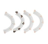 Beatifufu 4Pcs Invisible Hair Comb Holder U Shape Hair Finishing Tool for Curly Wavy Thick Hair Discreet Hair Accessories for All Hair Types Secure Grip for Styling