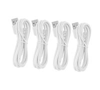 Beatifufu 4pcs Replacement USB Charging Cable for Water Flosser Compatible with Multiple Models Portable Fast Charger Cord with Stable Power Supply for Reliable Daily Oral Care