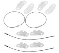 Beatifufu 4sets Proofing Furniture Straps and Wall Anchors for Dresser and Cabinet Stabilization Quick and Easy Installation Heavy-Duty Nylon Design for Secure Tipping Prevention