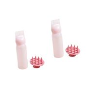 Beatifufu 4sets Root Comb Applicator Bottles for Hair Coloring and Dying Easy Squeeze Design for Even Distribution For-home Hair Treatments