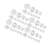 Beatifufu 5 Sets Solar System Kit Foam Balls DIY Painting Crafts for Educational Solar System Model Creative Art Project