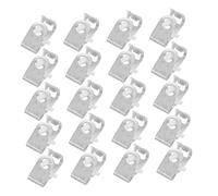 Beatifufu 50pcs Metal Self-tapping Automotive Screw Clips Fasteners for Engine Cover Splash Guard Plate Screw Base Mounting Hardware for Quick Replacement and Secure Bumper Retainer
