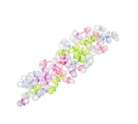 Beatifufu 50pcs Mini Pacifier Charm Acrylic Charms Pendants for Bracelet Making Newborn Pacifiers Party Game Decor Ideas for Shower
