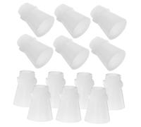 Beatifufu 50pcs Replacement Nozzles for Extinguishers Lightweight Plastic Trumpet Design Easy Installation for Home and Office Safety