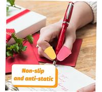 Beatifufu 50pcs Rubber Protectors Nonslip Tip Covers for Cutting Whittling Gardening Crafting Work Safety High Grade Protective Caps with Textured Grip for Joint Support and Random Color