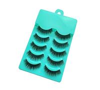 Beatifufu 5pairs Eyelashes Russian Strip Lash Extensions Kit Diy Lash Extensions Long Wide Fashion Style for Parties Weddings Daily Use