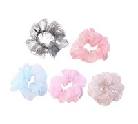 Beatifufu 5pcs Charming Hair Fashionable Hair Rope for Women Girls Random Styles for Ponytails Accessories for Everyday Use