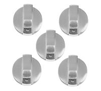 Beatifufu 5pcs Replacement Cooker Knobs Gas Stove Knob Zinc Alloy for Burner Control