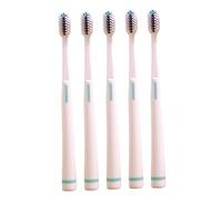 Beatifufu 5Pcs Soft Bristle Toothbrush for Oral Care Mixed Colors Gentle Cleaning for Gums Plaque Removal for Daily Use and Developing Hygiene