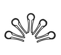 Beatifufu 5pcs Stove Knob Lock Kitchen Gas Stove Knob Protectors for Safety Prevent Accidental Activation Compact and Discreet Design