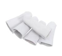 Beatifufu 5Pcs Thick Sheepskin Leather Finger Sleeves for Jewelry Making Heat Insulation Finger Guards to Prevent Injury for Crafts and Hot Food Handling