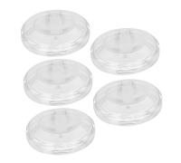 Beatifufu 5Pcs Transparent Plastic Eyelash Organizer Cases Durable Storage Boxes for False Eyelashes for Makeup Lovers and Beauty Salons Friends and Family