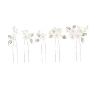 Beatifufu 5pcs Wedding Hair Comb Bridal Hairpin Women's Flower Hairpin Bridal Hair Accessories
