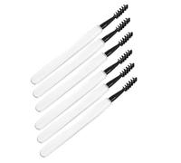 Beatifufu 6pcs Eyelash Brush Lid Spiral Eyebrow and Eyelash Applicator for Mascara Makeup Portable Tools for Women Beauty Routine