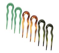 Beatifufu 6pcs Hair Sticks for Long Hair Women French Pins u Shape Bun Pins Vintage Forks