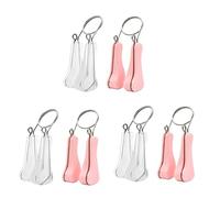 Beatifufu 6pcs Nose Shaping Clip Beauty Tool for Lifting and Straightening The Nasal Bridge for Women and Girls White