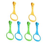 Beatifufu 6pcs Pull for Crib Boy Girl Walking Assist Tools Hand for Standing Easy Installation for Nursery Use Yellow Green