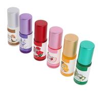 Beatifufu 6Pcs Roll-On Cuticle Oil Rollerball Nail Treatment Oil Moisturizing Nail Edge for and Thin Cuticles Overnight