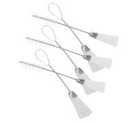 Beatifufu 6pcs Sewing Machine Cleaning Brushes Set Small Double-ended and Single-ended Multi-functional Dust Removal Tools for Home Use and Portable Travel