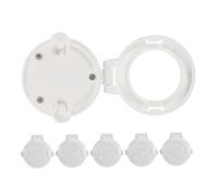Beatifufu 6pcs Washing Machine Button Locks with Brake Switch for Car and Appliance Safety Protection Covers Prevent Accidental Stable Operation and Reliable Start Protection