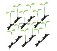 Beatifufu 70 Pcs Sprout Hair Pin Clips for Lightweight Portable Hair Accessories for Versatile Styling and Fresh Youthful Look and Daily Use