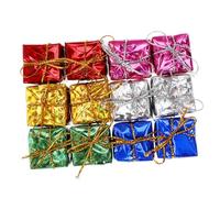 Beatifufu 72pcs Shiny Christmas Tree Ornaments Festive Decorative Pendants for Holiday Decor for Hotels Restaurants Offices and Homes Create Joyful Atmosphere Christmas Decorations