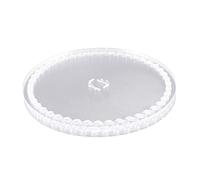 Beatifufu 8pcs Acrylic Round Bag Weaving Boards Smooth Edged DIY Handmade Braided Bag Accessories for Crochet Craft Projects