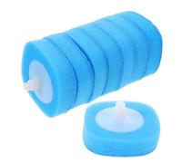 Beatifufu 8pcs Disposable Sponge Toilet Brush Heads Replacement Pads for Toilet Bowl Cleaning Soft Absorbent Material Design for Household Bathroom Use