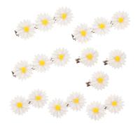 Beatifufu 9pcs Daisy Flower Hair Clips for Women and Girls Floral Hair Barrettes for Everyday Use Travel and Activities Easy to Wear Strong Hold