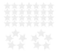 Beatifufu Acrylic Mirror Star Wall Stickers Self-Adhesive 100pcs Silver for Home Wall Decoration and Any Other Surface