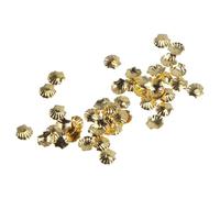 Beatifufu Alloy Nail Sticker Metal Rivet Shell Charms for Manicure Nail Art Decoration DIY Crafting Beauty Salon Use