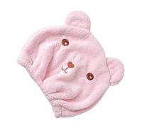 Beatifufu Animal Cartoon Dry Hair Hat Quick Drying Bathing Cap for Adults and Boys and Girls Super Absorbent Towel for Easy Hair Drying Cute Design for Daily Use and Bathing