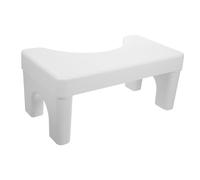 Beatifufu Anti-Skid Toilet Step Stool Thickened Plastic Bathroom Footstool for Adults Pregnant Women Home Squatting Potty Stool Suitable for Improving Toilet Posture