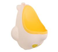 Beatifufu Boys Urinal Potty for Training Cute Portable Boy Girl Urinal Deep Trough Stable Wall-Mounted Yellow