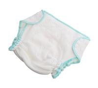 Beatifufu Breathable Bamboo Cotton Diaper Reusable Cloth Nappy Washable Training Pants for Comfortable Daily Use