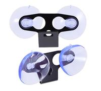 Beatifufu Car Radar Suction Cup Mount Bracket 2pcs Plastic Dashboard Radar Holder for Automotive Interior Use Suitable for Windshield Mounting and Self-driving Accessories