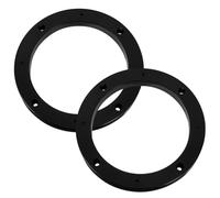 Beatifufu Car Speaker Adapter Ring Durable Plastic Spacer for Hollow Speakers Easy to Install Car Accessory Enhances Sound Clarity and Reduces Noise