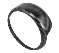 Beatifufu Carbon Fiber Electric Bike Headlight Trim Cover Scratch-resistant Headlamp Protector for US Stylish Lightweight Electric Bicycle Headlight Ring Guard with Easy Installation