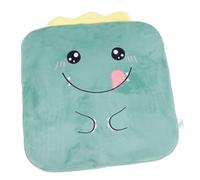 Beatifufu Children Booster Seat Cushion Thick 5cm Dinosaur Pattern Toddler Dining Chair Pad Backless Height Increasing Soft Seat for Baby Kids Mealtime