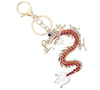 Beatifufu Chinese Keychains Dragon Key Fashionable Keychain Pendant Key Hanging Prop Auspicious Keychain