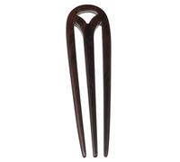 Beatifufu Chinese Retro Hairpin Handmade Black Sandalwood Hair Accessory for Women Simple Elegant Design Unique Vintage Style for Daily Wear and Special Occasions