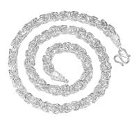 Beatifufu Chunky Dragon Necklace for Men Silver Hip Hop Pendant Neck Chain Jewelry Stylish and Unique Accessory for Him for Casual Aesthetic Looks