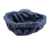 Beatifufu Cozy Hanging Cat Hammock Replacement for Cat Tree Tower Soft Flannel Lounger with Steel Ring Easy Installation and Removal Stylish Blue Bed