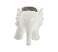 Beatifufu Creative Ceramic Elephant Cocktail Drinking Cup for Home Bar Use Smooth Surface Household Cup with Unique Novelty Design Easy to Clean and Environment Friendly Material