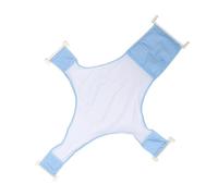 Beatifufu Cross Bath Net Bath Seat Support Net Adjustable Shower Mesh Boy Girl Bathing Mesh Non-Slip Security for Newborn