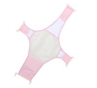 Beatifufu Cross Bath Net Newborn Boy Girl Bathing Mesh Inflatable Standing Travel Born Bath Divider Seat Support Net Shower Mesh Boy Girl Shower