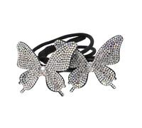 Beatifufu Crystal Rhinestone Hair Bun Maker Shaper for Women Non-slip Bendable Wire Hair Accessory for Messy Donut Updo Hairstyles for Daily and Special Occasions