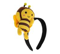 Beatifufu Cute Plush Bee Headband for Women Realistic Design Hair Hoop for Halloween Christmas and Costume Parties Soft Comfortable Novelty Accessory