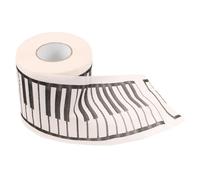 Beatifufu Decorative Piano Printing Toilet Paper Roll Soft Absorbent Bathroom Tissue for Elegant Home Decor and Creative Collectible Use