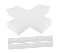 Beatifufu Disposable Guest Hand Towels 200 Sheets Folded Medical Epoxy Oxide Process White Paper Towels for Bathroom, Office, Hotel, Wedding Reception Use